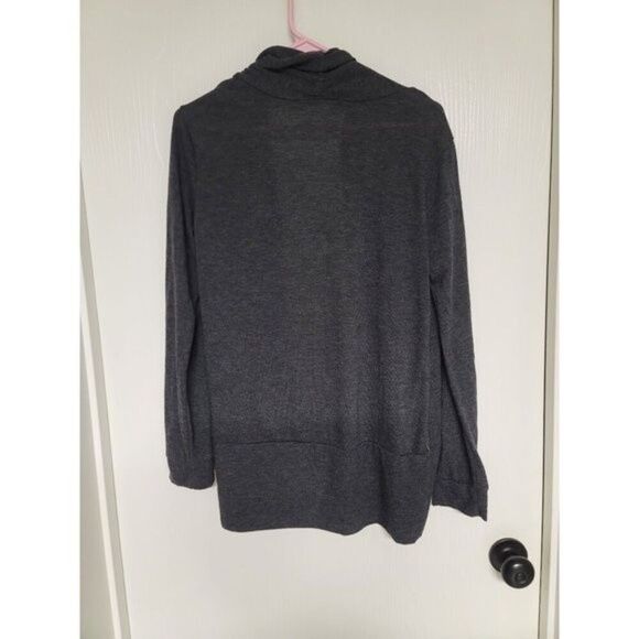 ~ womens grey ambiance apparel sweater size large - Picture 2 of 3